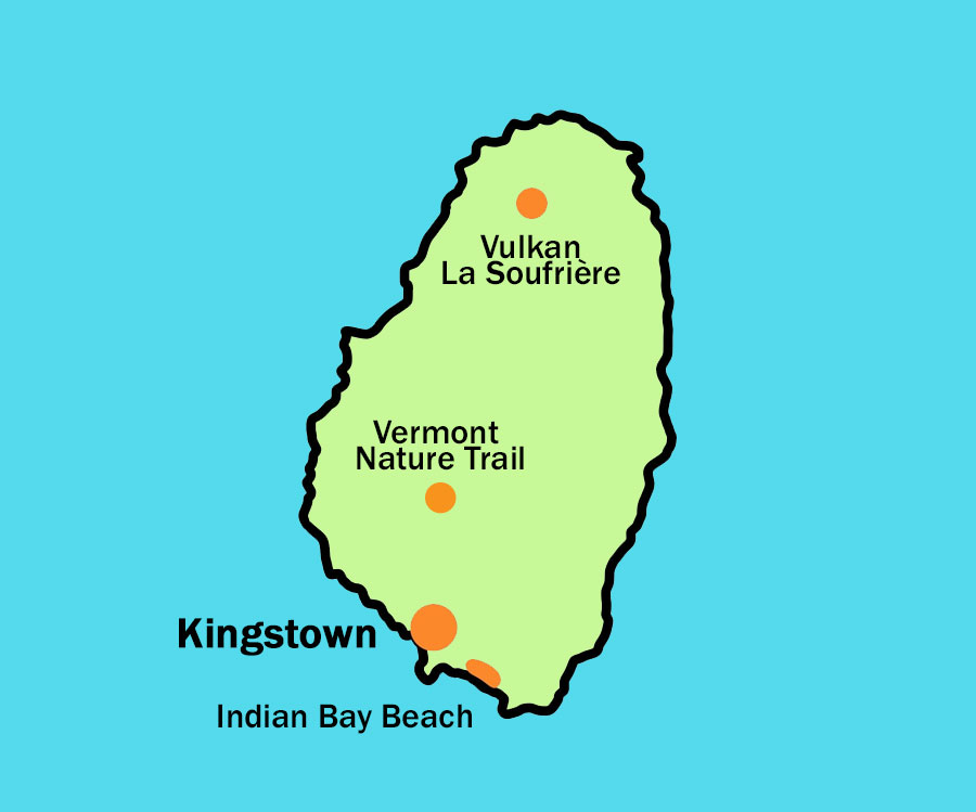 Saint Vincent Karibikurlaub Strandurlaub Karibikkreuzfahrt